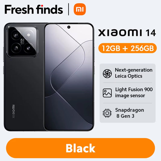 14 Global Version 256GB 512GB 120Hz 6.36" AMOLED Display Snapdragon 8 Gen 3 Smartphone 50MP Leica Camera 90W Hypercharge